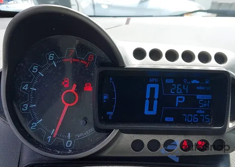 2012 Chevrolet Sonic 2Lt z USA, uszkodzony, nr VIN 1G1JC6SB4C4188119